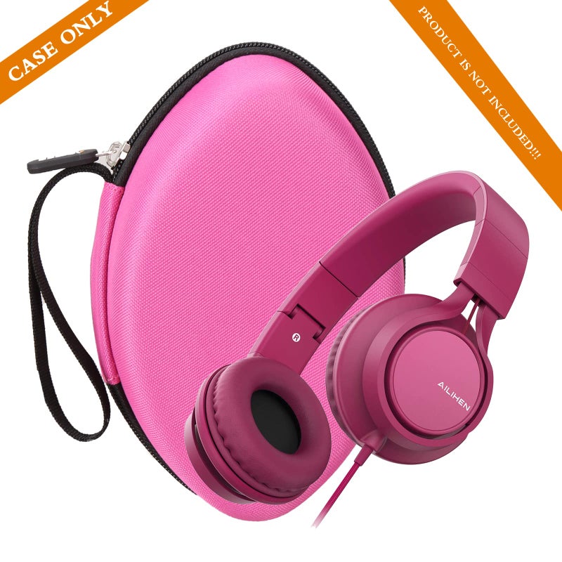 Aproca Hard Travel Storage Case for AILIHEN C8 / Tribit XFree Tune Headphones Folding Lightweight Headset (Red) - Image 5